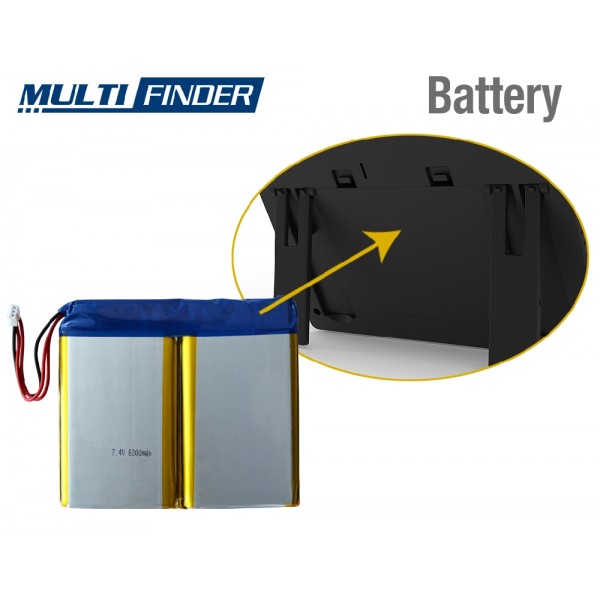 Edision MULTI-FINDER Μπαταρία 7.4 V, 6300 mAh Πεδιομέτρου